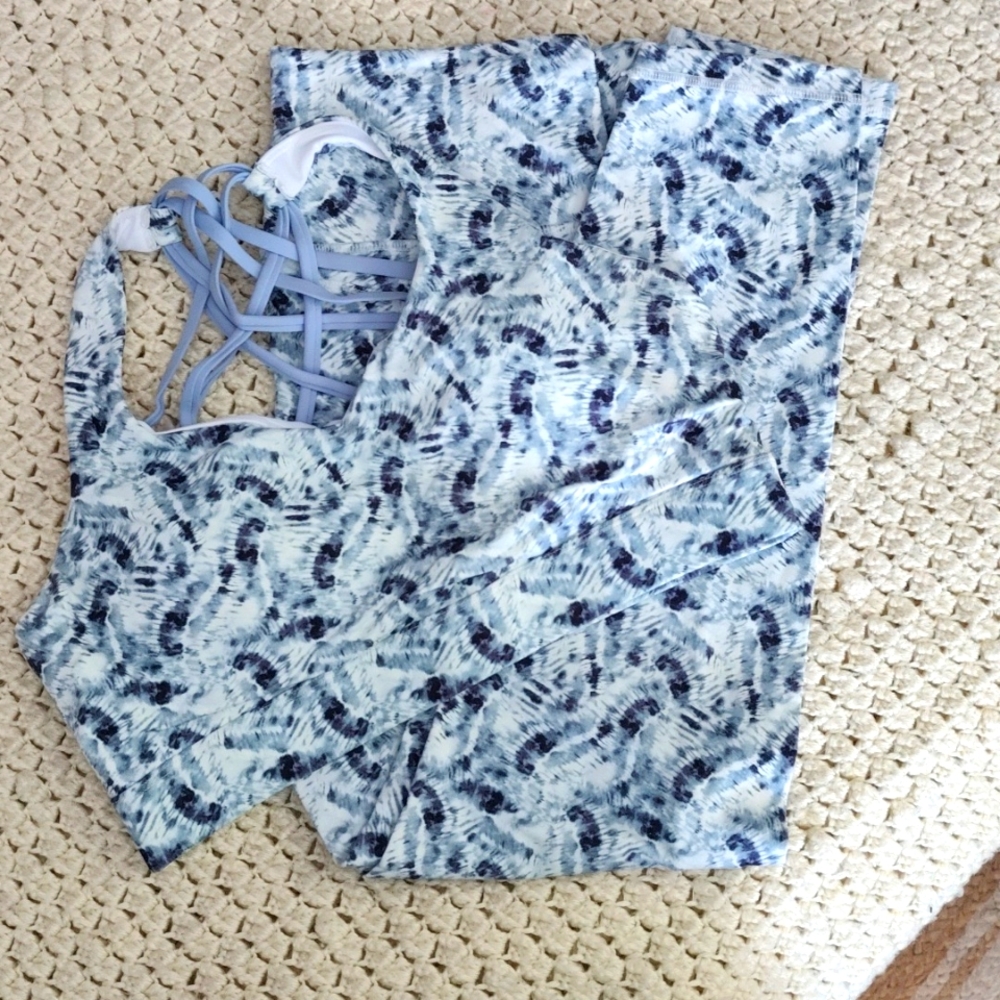 Legging with matching bra